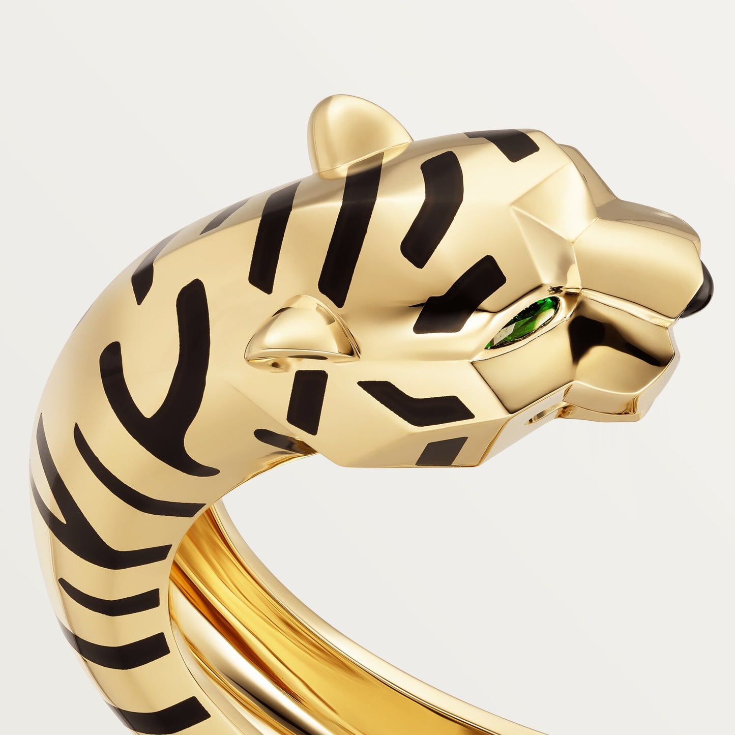KDY-H6040215 Tiger Horse Head Double Head Open Bracelet
