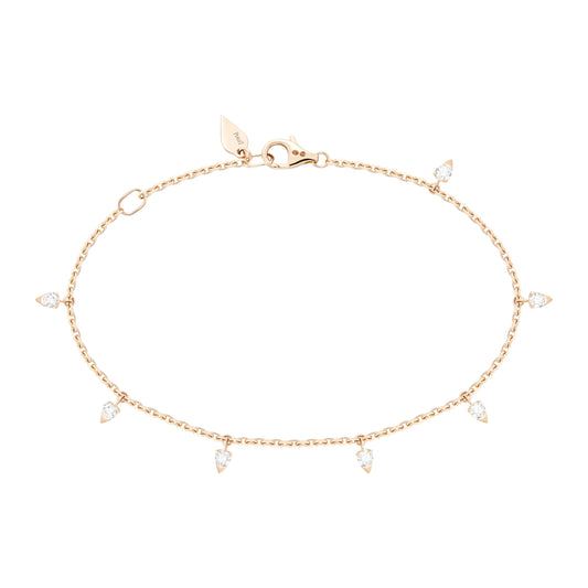 BJ-G36R0800 triangle inlaid bracelet