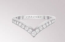 SM-082007 V-shaped curved ring half diamond 14# guest version