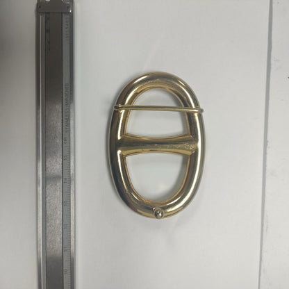 AMS-H193435T客版猪鼻子日字光金皮带扣