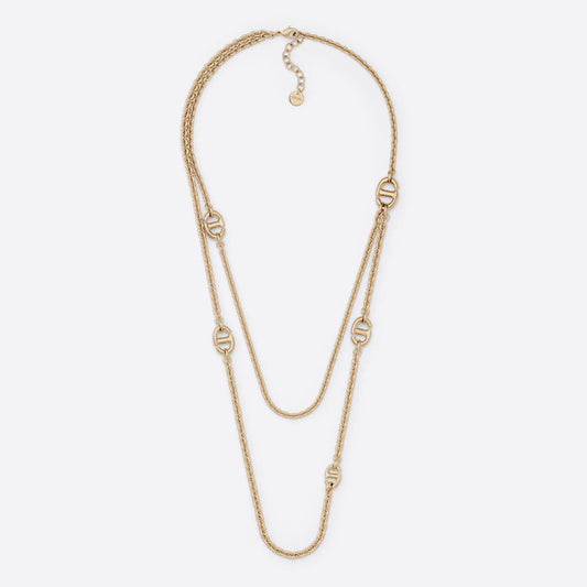 DIOR-N2015WOMMT光金CD项链