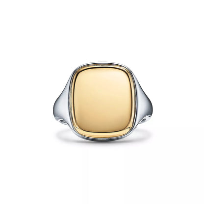 TIF-63452637 Seal gold men’s ring