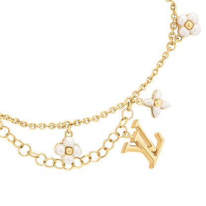 LV-M0940A字母LOGO花卉手链