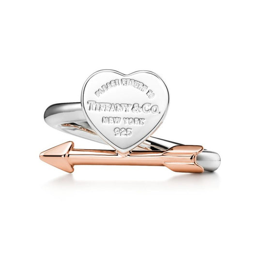 TIF-70999412 light gold heart-shaped color-coded arrow ring