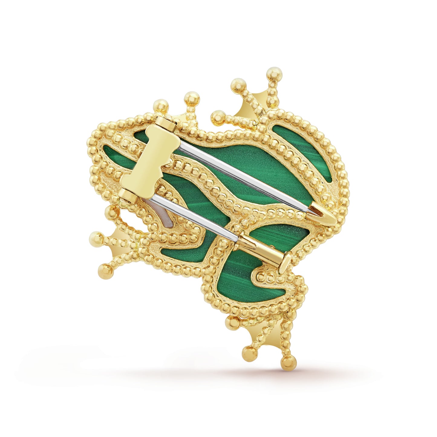 VCARP9RX00 Frog Brooch