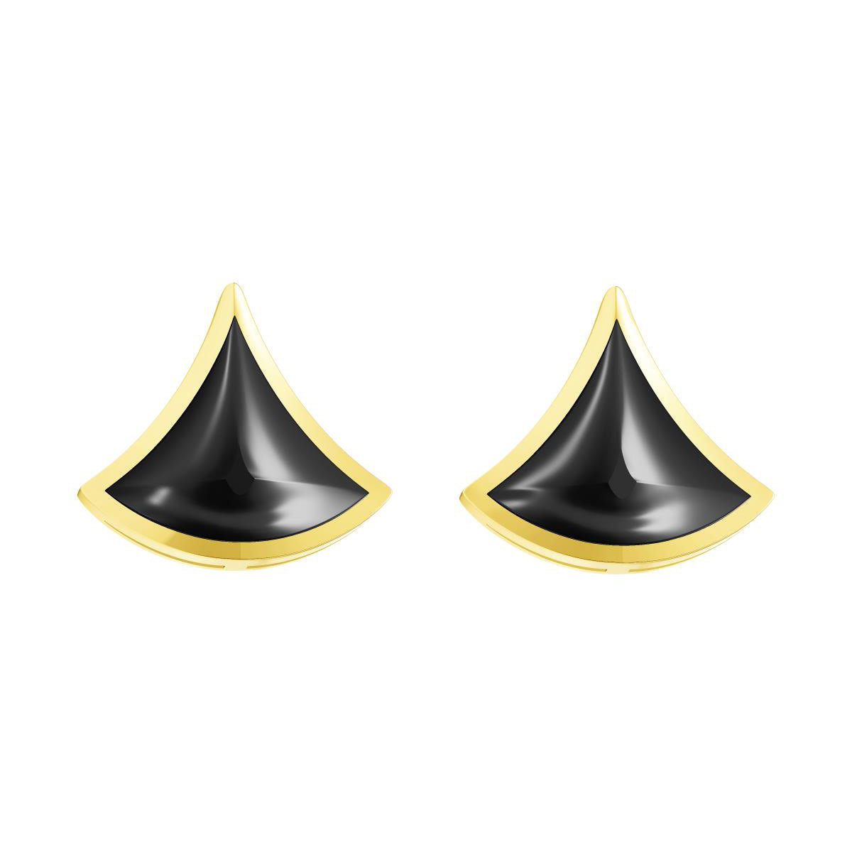 BGL-3588113 Xiaoqunzi fan fan-shaped earrings