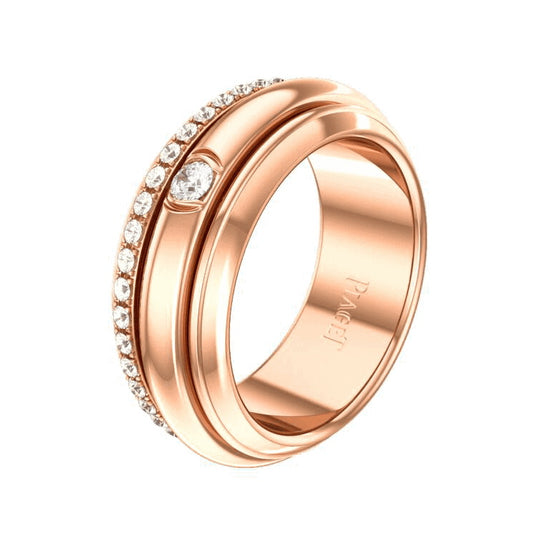BJ-G34P8A00 diamond wave surface rotating ring