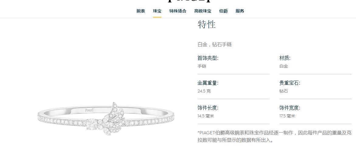BJ-G36TR100 wings bracelet