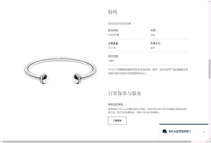 BJ-G36PV300开放式半镶转转手镯