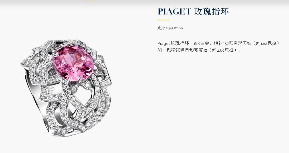 BJ-G34LW152 Hollow Colorful Flower Ring