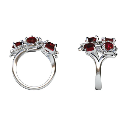 BJ-G34U24558 flower ring