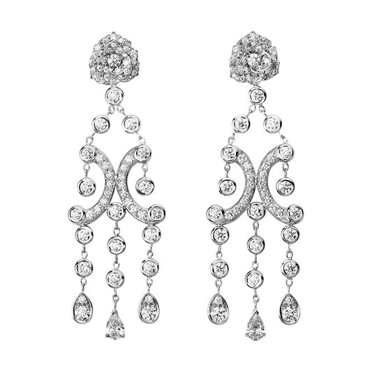 BJ-G38U0064 full flower earrings