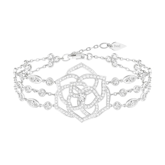 BJ-G36U6200 Flat Ribbon Flower Bracelet