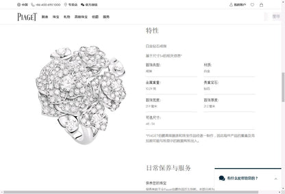BJ-G34UX300满钻玫瑰花戒