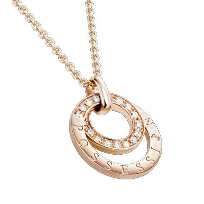 BJ-G33P9236 double ring pendant