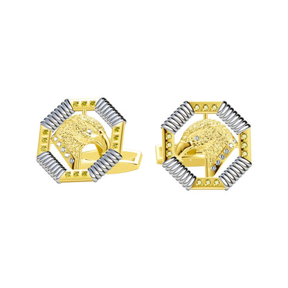 SDF-GM25961907 diamond eagle cufflinks
