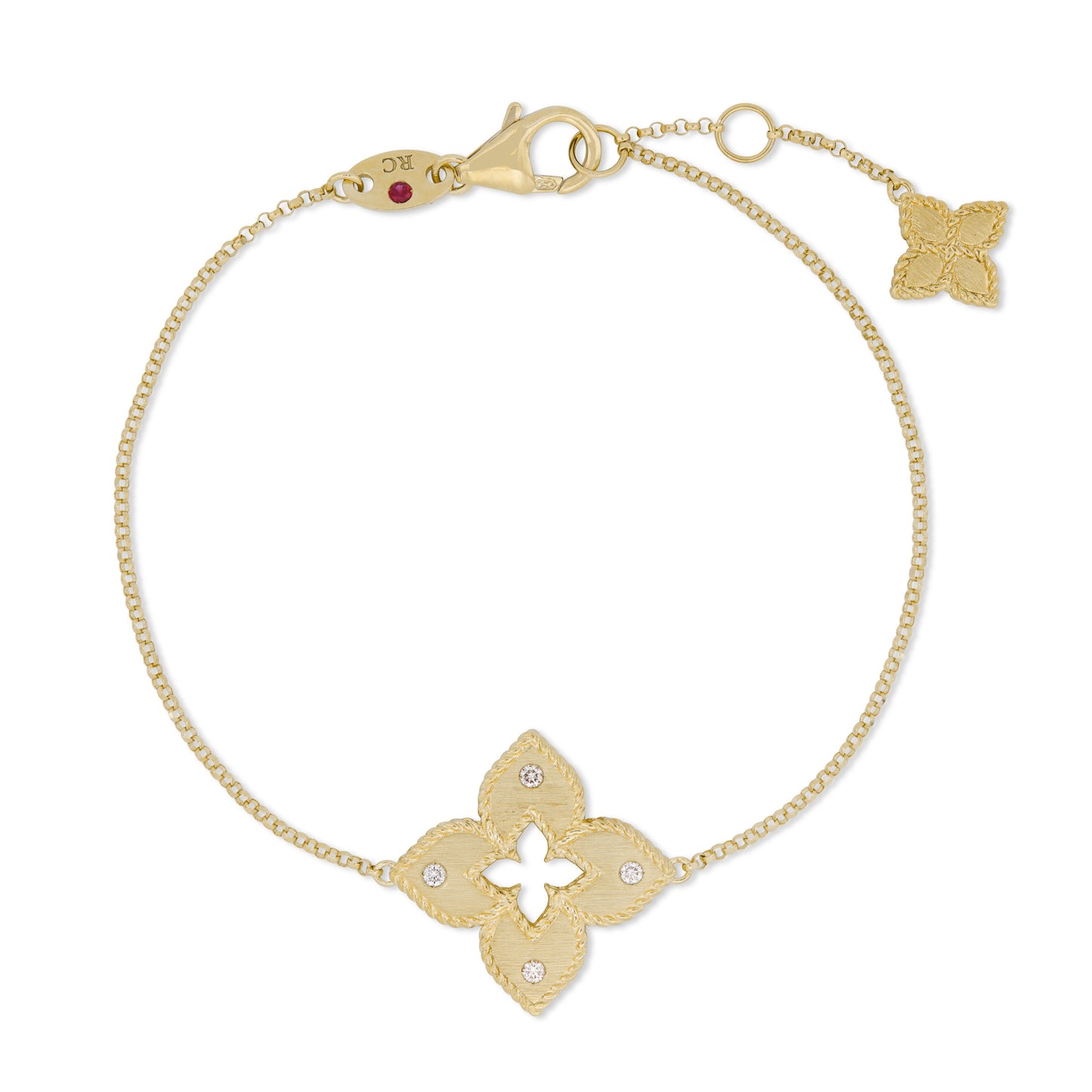 LBT-ADR777BR2803扭绳四叶草手链