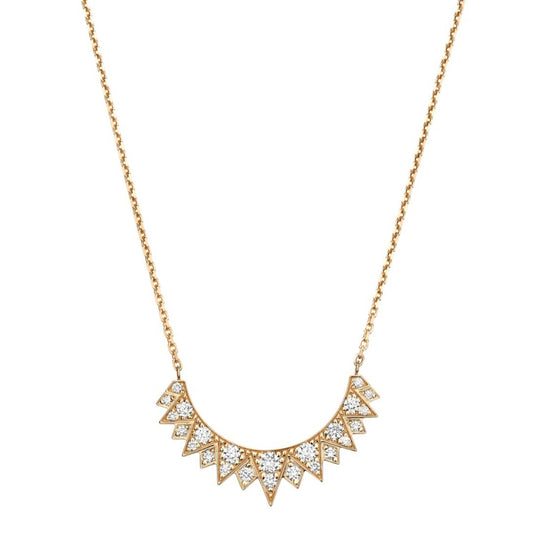 BJ-G33R0300 sun flower bolt chain pendant