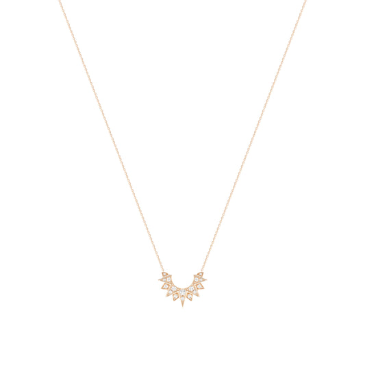 BJ-G33R0200 sun bolt chain pendant