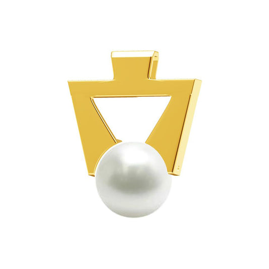 TSQ-010 Clip-shaped pearl pendant