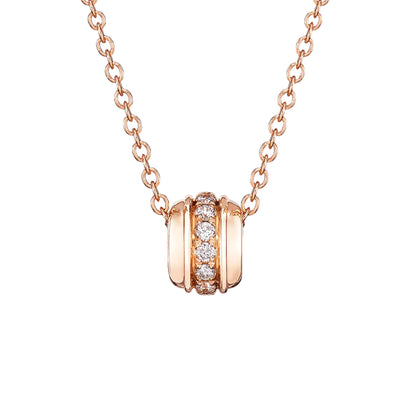 BJ-G33P0091 one circle diamond pendant
