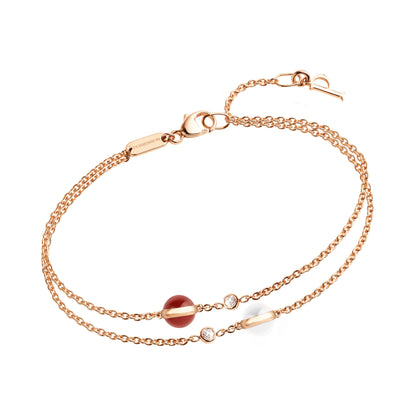 BJ-G36PH900 two-color stone turn bracelet