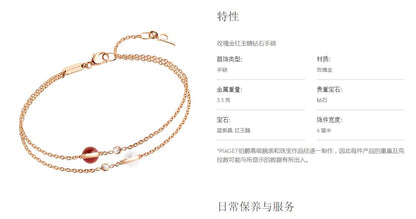 BJ-G36PH900 two-color stone turn bracelet