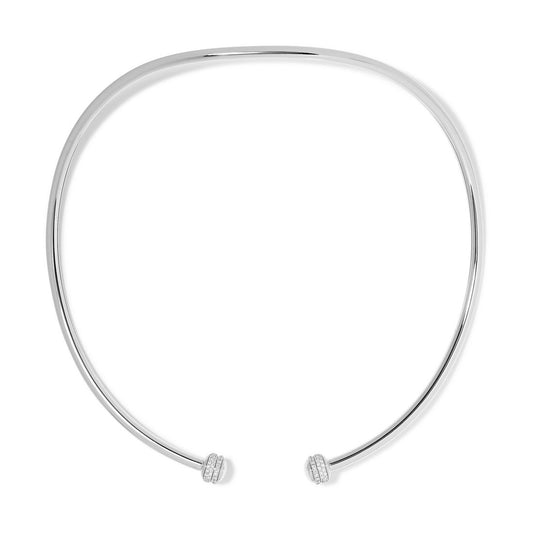 BJ-G37P9300 half-set open twist necklace