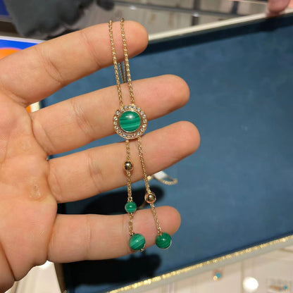 BJ-G33PE300 rotating ball large bead necklace