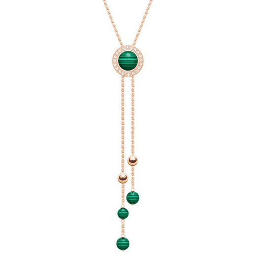 BJ-G33PE300 rotating ball large bead necklace
