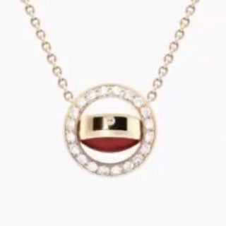BJ-G33PD300 Flip Semicircular Ball Tie Chain Pendant