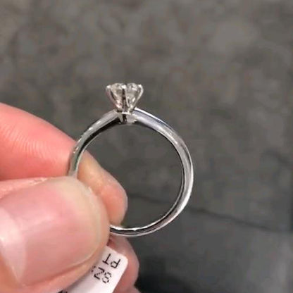 TIF80086149 classic six prong ring