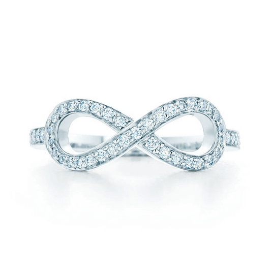 TIF85163045 full diamond 8-character ring