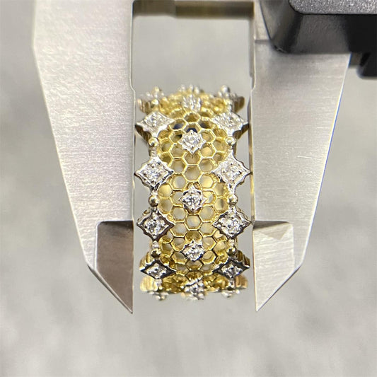 BQLT-RIN699945 lace mixed color ring
