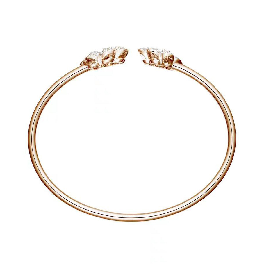 XB-858347-5002 water wave lace open bracelet