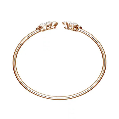 XB-858347-5002 water wave lace open bracelet