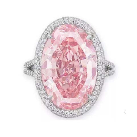 TIF76568550 egg-shaped diamond ring