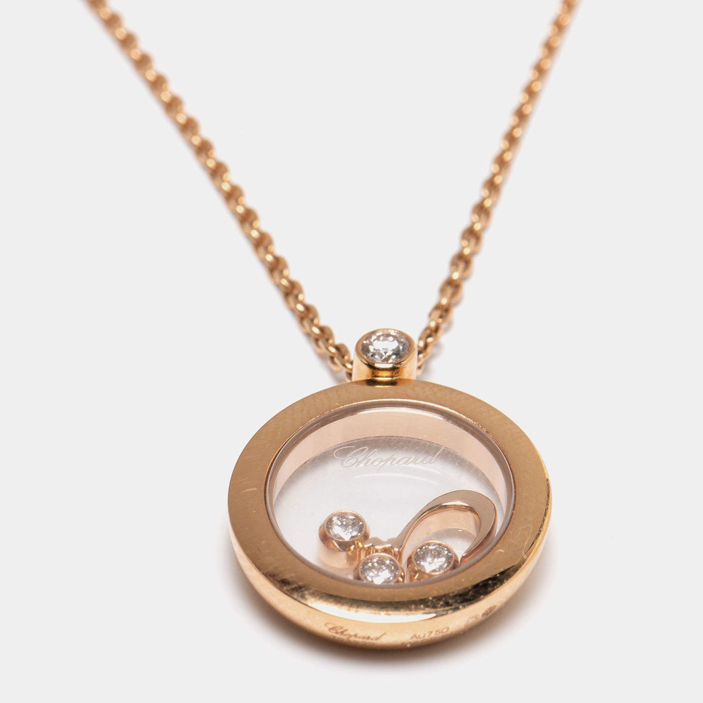 XB-793929-5410 Glass Round Letter Pendant