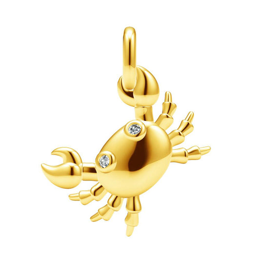 TIF37087920 small crab pendant