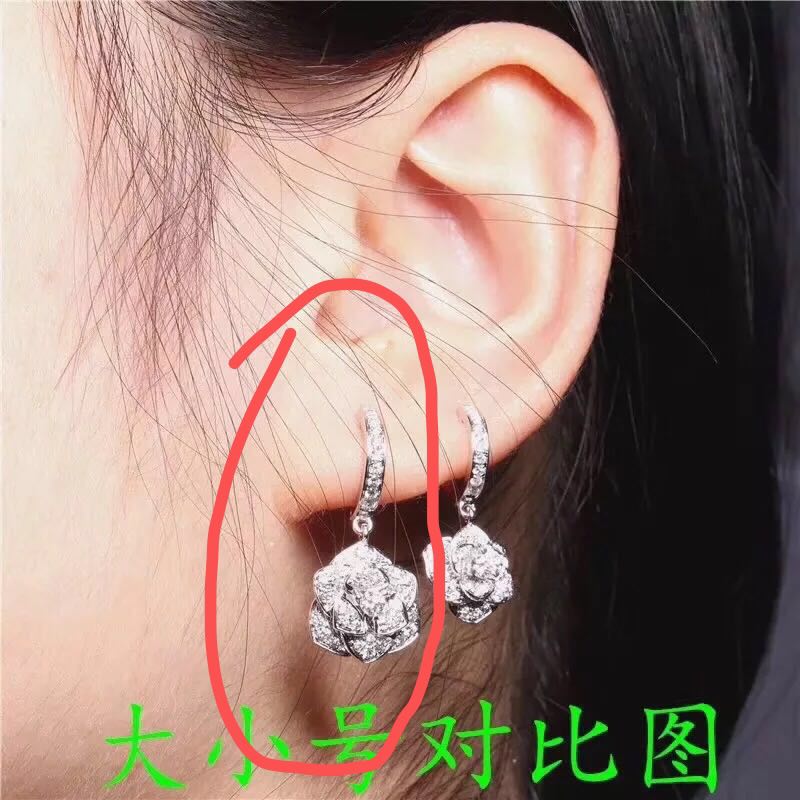 BJ-G40P45522花耳环15MM