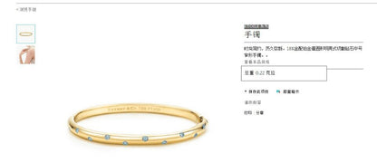 TIF88599467面镶石手镯