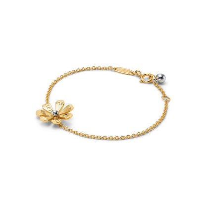 TIF44087520 letter daisy flower bracelet