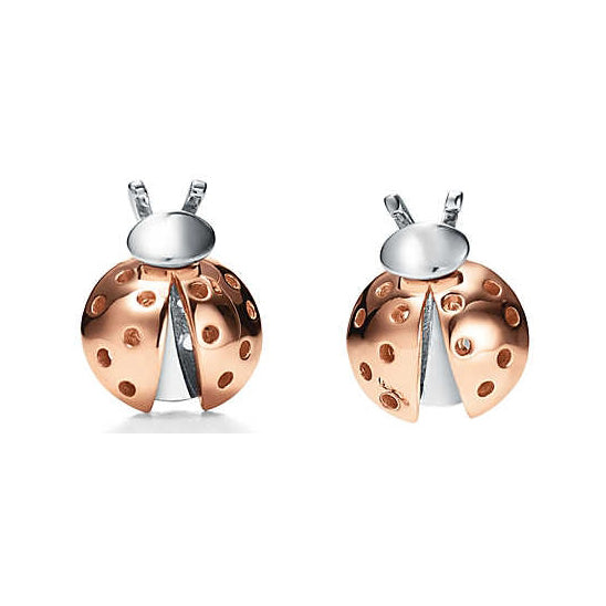 TIF65439448 color-separated seven-star ladybug earrings