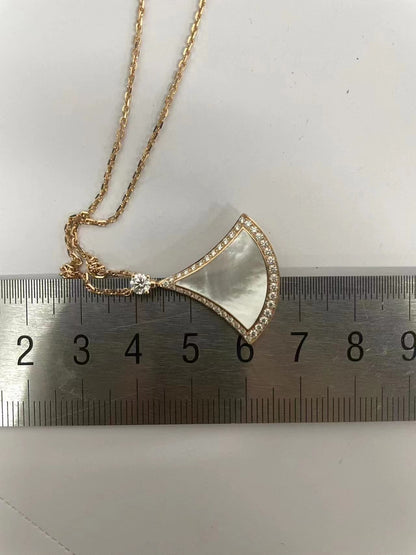 BGL-358893扇形栓链吊坠24mm扇子裙子项链