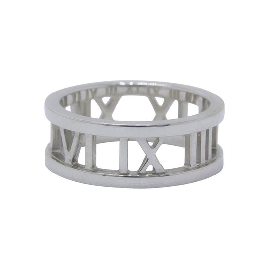 TIF17663986 light gold Roman font hollow ring