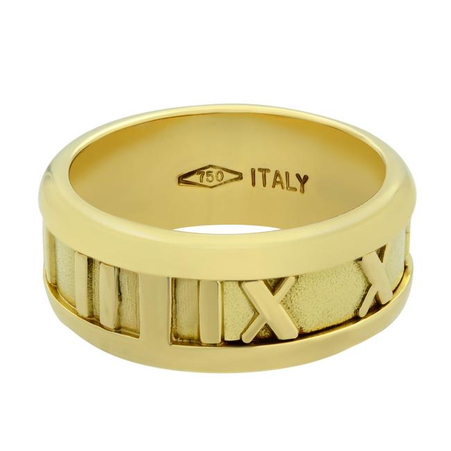 TIF20717089 light gold Roman numeral ring