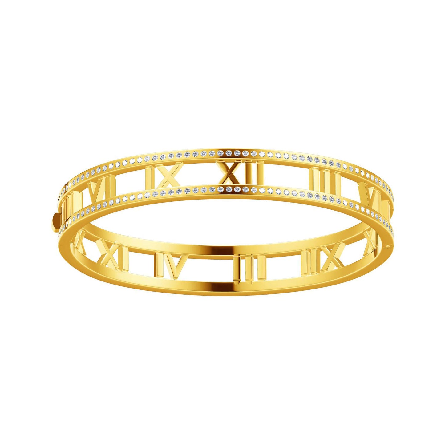 TIF34517004 diamond Roman bracelet