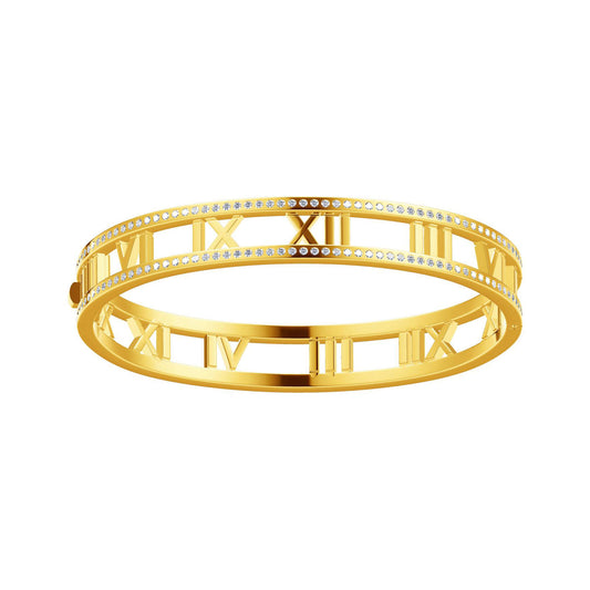 TIF34517004 diamond Roman bracelet