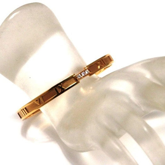 TIF79968301 Closed hinged three diamond Roman bracelet
