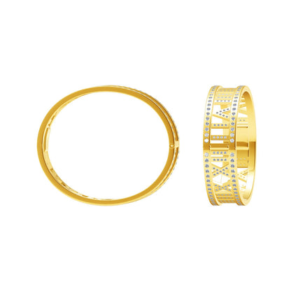 TIF85823868 Roman full diamond medium size bracelet